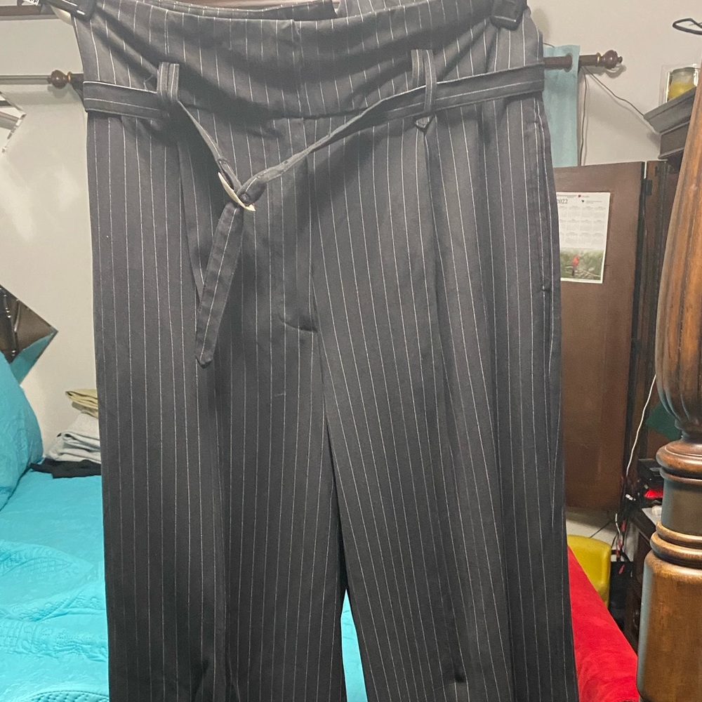 Black pinstripe